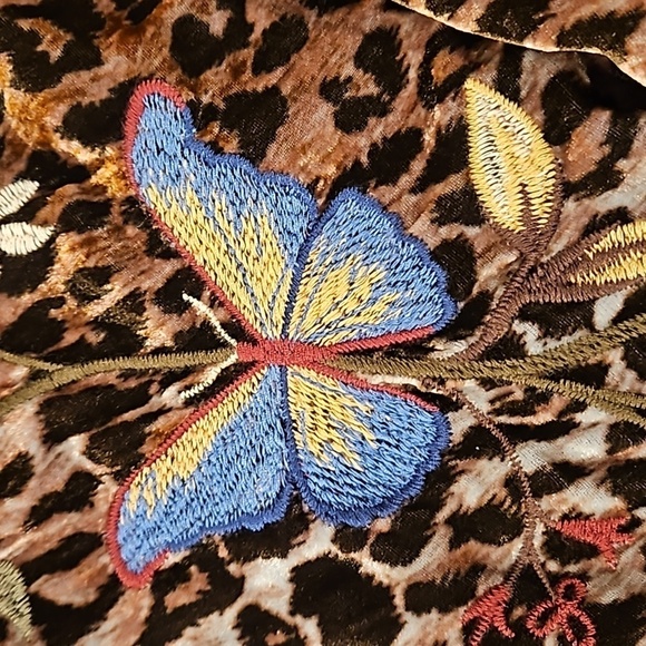 💕JOHNNY WAS💕 Penelope Maxi Tank Dress ~ Floral Butteryfly Embroidered XXS NWOT - Picture 15 of 16